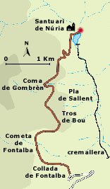 Mapa de la ruta